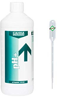 Weedness Canna pH+ Plus 1 Liter Flüssig - pH-heber Grow Anbau Indoor Dünger Flüssig Heben