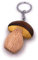 H-Customs Steinpilz Pilz Mushroom Holz Edel Handmade Schlüsselanhänger Anhänger