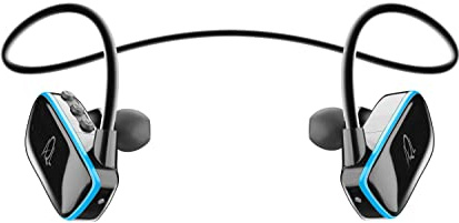 Cellularline BTTHORPEDOK - Auriculares (Inalámbrico, Banda para cuello, Binaural, Intraaural, Negro, Azul)