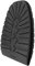 Ein Paar Gummistiefel aus Naturkautschuk, rutschfest, verschleißfest, Sohle mit Körnung, zur Reparatur, einzigartiges Pad für die Reparatur (Vorderseile)