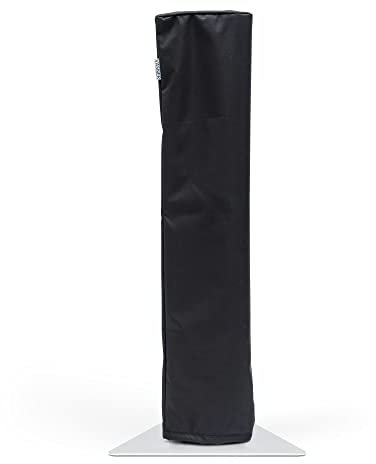 VASNER AirCape Tower - Abdeckhaube für HeatTower, Heizstrahler Schutzhülle, Terrassenheizer Abdeckung, Terrassenstrahler Haube atmungsaktiv & Made in Germany (AirCape Tower, Schwarz)