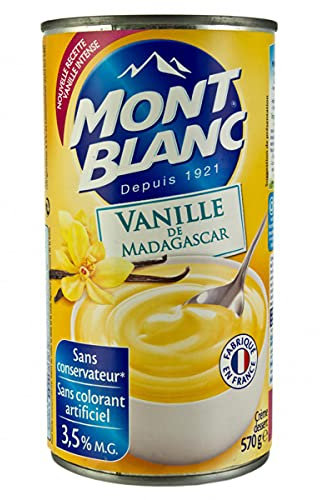 Mont Blanc Creme Vanille Saveur Vanille