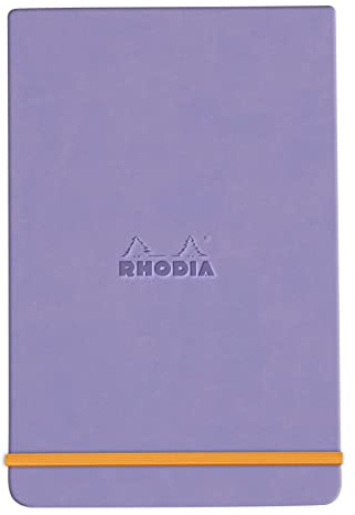 Rhodia 194392C Notizbuch Webnotepad A5 liniert 96 Blatt Irisblau