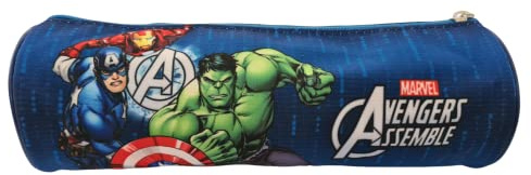 I LOVE SHOPPING Avengers Hulk Astuccio Portapenne Bambino, Portapenne Scuola e Asilo in Poliestere con Zip, Interno Lavabile, 21 x 7 x 6 cm