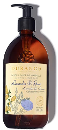 Durance - Les Essentielles - Flüssigseife von Marseille, 500 ml, Lavendel und Ginestra