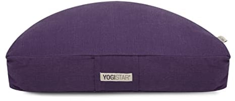 Yogistar Meditationskissen - Halbmond Violett
