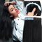 SEGO Tape Extensions Echthaar Haarverlängerung 20 Tressen/30 g Klebeband Band in Haarverlängerung Kleber Haarteile Hair 24(60cm)-30g Schwarz#1