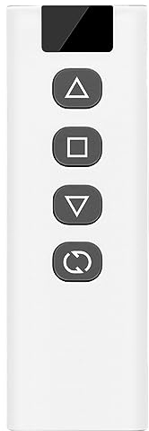 DieseRC 5 canales Control remoto RF de 433Mhz, Compatible con módulo controlador de persiana enrollable inteligente DieseRC WIFI