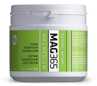 MAG365 Magnesium Citrate Powder - Highly Absorbable Magnesium Supplement - Unflavored 150g