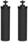 GVRGO Lot de 2 filtres à eau de rechange pour filtres à charbon actif Berkey, éléments de purification, compatibles avec le système de filtre à eau par gravité Berkey BB9-2, PF-2