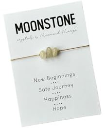 MOONSTONE crystal bracelet | Crystals for a new beginning | Moonstone bracelet | Moonstone crystals