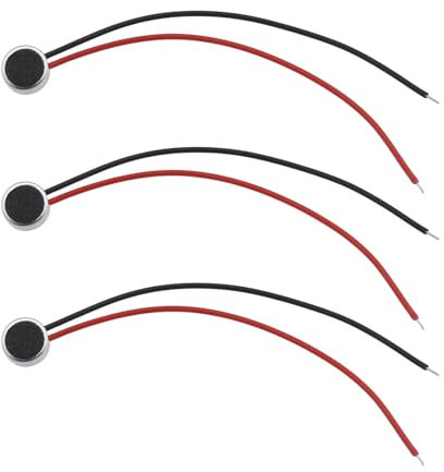 EMSea 10 pz 6027 MIC Microfono a condensatore elettrico con cavo 6 * 2.7MM Cancellazione del rumore per telefono MP3 MP4 Laptop Fotocamera digitale Monitor citofono