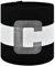 Mezeic Kapitänsbinde Classi C Kapitänsbänder Unisex Kapitäns Armband Jugendliche & Erwachsene Kapitänsbinde Fussball Elastisch Einstellbare Sport Armbinde