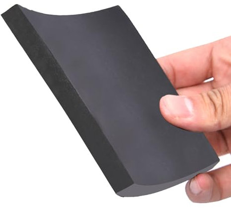 DryiC Feuille De Caoutchouc Tapis Anti Vibration Tampons De Rondelle pour Les Machines Antidérapantes, 4 pièce,50mm x 50mm x 10mm