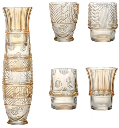 Lot de 4 verres empilables en forme de poisson - Verres empilables - Décoration de bureau - Cadeaux insolites