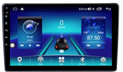 Autosion Autoradio für Ford Transit Connect T250 Tourneo Fiesta Ecosport 2017-2023 Android 15 Carplay GPS Navi Sat Radio 9 Zoll QLED Multimedia BT WiFi 2+32GB SWC