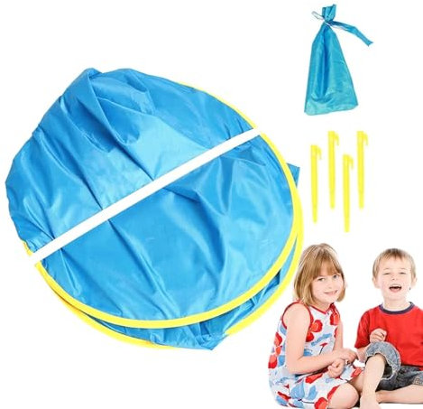 Tienda de campaña Sun Shelter – Toldo para sombrilla de playa, sombra de playa portátil | Tienda de campaña anti UV para exteriores con piscina y bolsa de transporte, tienda de campaña