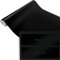 DecoMeister Vinilo Adhesivo Para Pared Muebles Negro Profundo Mate Papel Autoadhesivo de PVC Para Cocina Armario Bricolaje Lámina Decorativa Película Para Forrar En Rollo 45 x 100 cm Por Metros