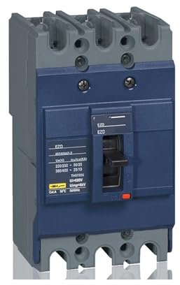 LTUNKHWP Disjoncteur à boîtier en Plastique EZD100 EZD160 EZD250, Interrupteur à air 3P triphasé 380V(40A)