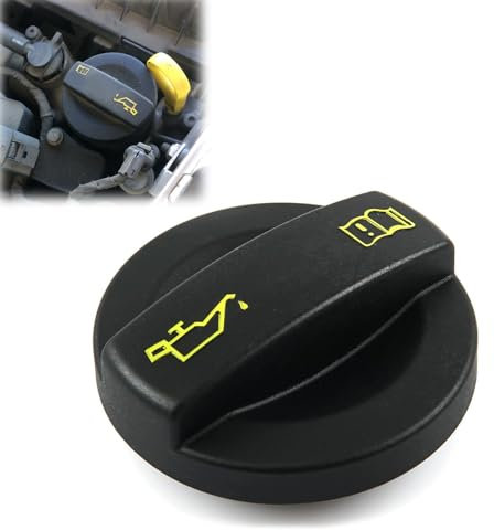 Raheem Auto Benzinmotor Öl Tankdeckel kompatibel mit VW Caddy Golf Jetta Passat Polo Scirocco Audi A1 A3 A4 A5 A8 Q2 Q3 Seat Altea Ibiza Leon Skoda Fabia Octavia 1.0 1.2 1.4 1.6 Motoren 04E103485A