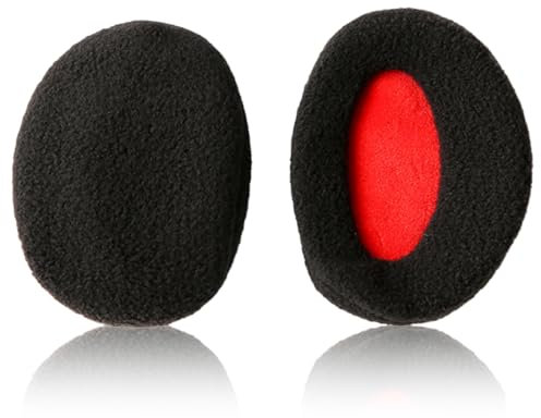 RAMGLYO 1 Pair Polar Fleece Ear Muffs - Bandless Ear Warmers for Women, Winter Ear Muffs with Soft Ear Covers for Cold Weather Outdoor Activities