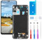 Beefix Display für Samsung Galaxy A50 A505F: 6.4 Bildschirm LCD für Galaxy A505FD A505A SM-A505FN/DS Touchscreen Ersatzteile mit Werkzeug Schwarz+Rahmen