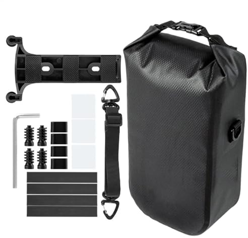 Pochette de Fourche – Bikepacking Sac à Fourche à dégagement Rapide | 5,5 L – Sacoche de Cyclisme pour vélo de Montagne et de Route – Étanche – Rangement d'équipement de vélo – Guidon pour
