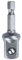 Lineman Socket Adapter Set, 1/2 Inch Square Drive To Hex Shank Adapter, 50 Mm Carbon Steel, Compatible With Multiple Impact Wrench Brands