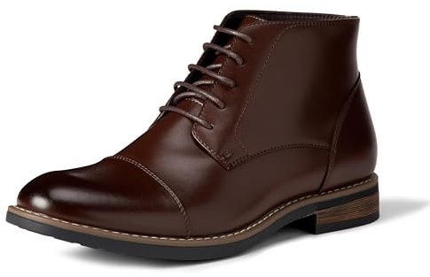 Amazon Essentials Stivaletti Eleganti alla Caviglia con Punta Stile Cap Toe Uomo