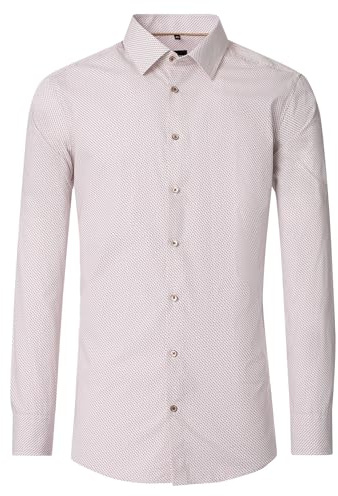 Venti Businesshemd Langarm Print Modern Fit