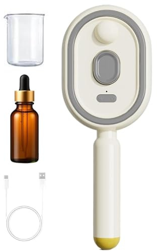 Bürsten für nasses Haar für Frauen | Vibrationskamm mit Zerstäuberfunktion – mit elektrischem Massagekamm mit Luftkissen und rotem Licht, für Frauen und Mädchen Spa