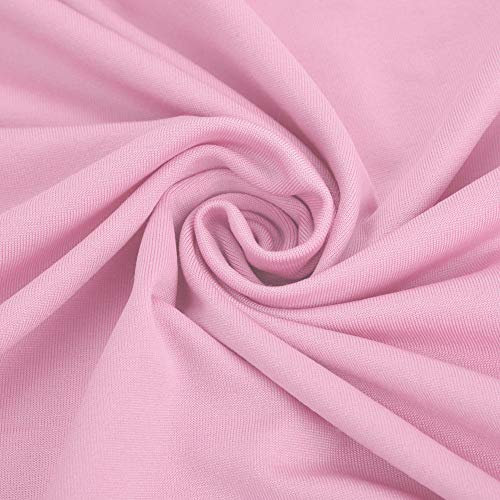 Garosa Baby Stretch Wrap Ohne Falten Photography Requisiten Foto Decke Foto Zubehör für Neugeboren(Rosa)