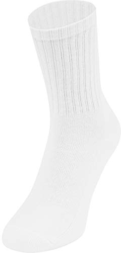 JAKO Sportsocken lang 3er Pack Weiss, 3 (35-38) Ohne Geschlecht