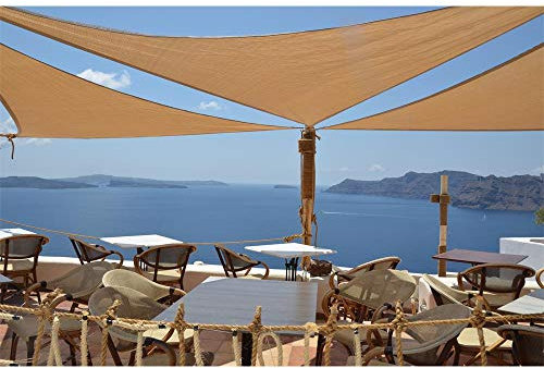 Foxx Sonnensegel HDPE 5x5m Sand