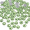 Beadsland 1440 PCS Flat Back Crystal Rhinestones Round Gems for Nail Art and Craft Glue Fix,Light Green(SS10(2.7-2.8mm))