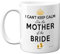 Tasse mit Aufschrift I Can't Keep Calm, lustiges Hochzeitsgeschenk für Eltern, Junggesellinnenabschied, Kaffeetasse, 325 ml, Keramik, spülmaschinenfest, mikrowellengeeignet