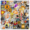 Bric Dodo 50 Stück Bitcoin Aufkleber Auto Laptop Telefon Gitarre Skateboard Motorrad Fahrrad Virtuelle Währung Stickers Set Vinyl Wasserdicht Aesthetic Aufkleber für Jugendliche Kinder Erwachsene