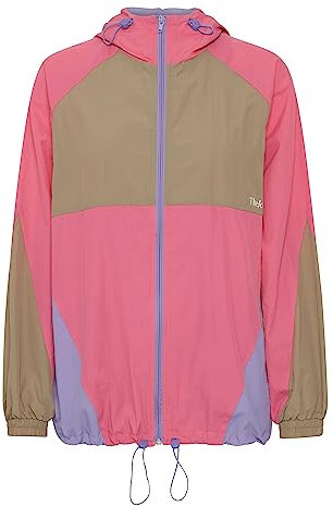 THEJOGGCONCEPT Women's Jcflora Jacket, 201760/Azalea Pink Mix, XXL