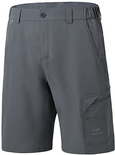 Bassdash FP01M 10,5 Zoll Angel Shorts Kurze Hose für Herren schnell trocknend UPF 50+ wasserabweisend