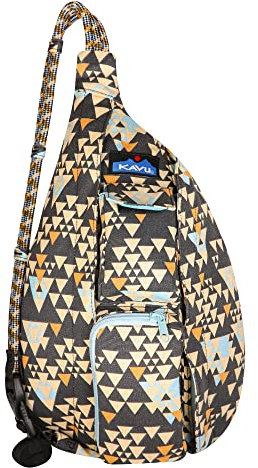 KAVU Mini-Rope-Bag Baumwoll-SchultertascheTri Cascades