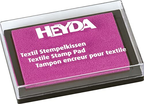 Heyda Stempelkissen Textil pink