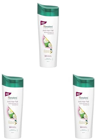 Himalaya Herbals Anti-Hair Fall Shampoo (verhindert Haarbruch) alle Haartypen, 400ml (Packung mit 3)
