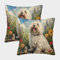 UFAZEHDNS Havanna Hund Kopfkissenbezug 2er Set Kissenhüllen Dekokissen für Sofa Schlafzimmer Kissenhülle 50x50cm