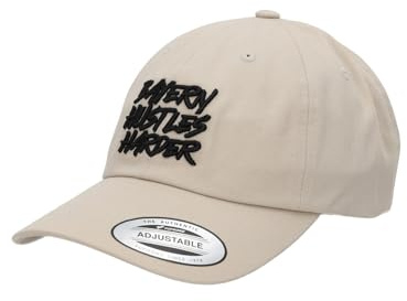 FC Bayern München I Dad Cap Hustles Harder I Unisex I Beige