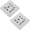 SAROAD 2 x 2,1 A doble USB adaptador de enchufe de pared universal con interruptor