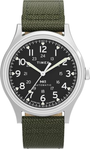 Timex Herren Analog Automatik Armbanduhr Military MK1