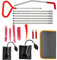 Kit di attrezzi per auto, 1 set completo di kit professionale per l'apertura delle portiere dell'auto, set portatile per l'apertura delle portiere del veicolo con borsa per il trasporto per la ma