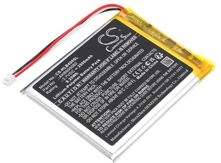 Batterie de rechange pour moniteur HelloBaby HB40, moniteur HB50, moniteur HB6351 PN:HelloBaby AHB605060 2500 mAh / 9,25 Wh