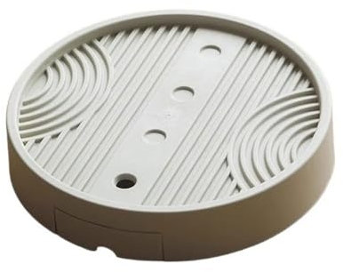 Huangj-0527 Bonsai Tisch Unsichtbare Mobile Flaschenzug-Bonsai-Basis, Pflanzentropf-Kunststofftablett-Ausstellungsständer präsentationsständer Bonsai(Mittel)