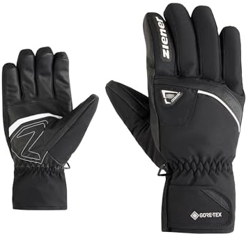 Ziener Herren GALISO-Z Ski-Handschuhe/Wintersport | Gore-Tex, sehr warm, Black, 9